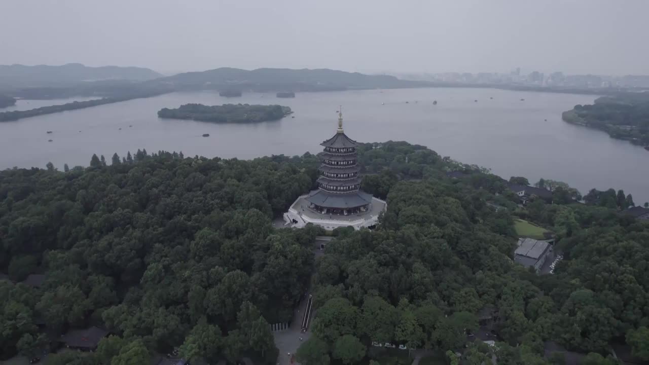 杭州雷峰塔视频下载