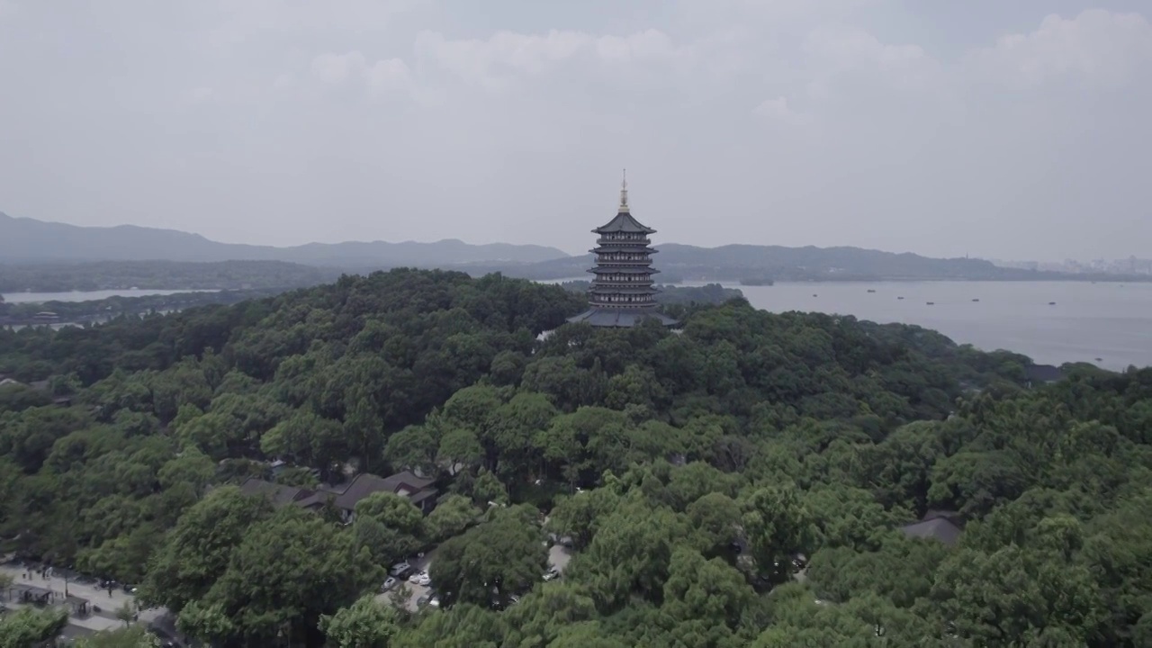 杭州雷峰塔视频素材