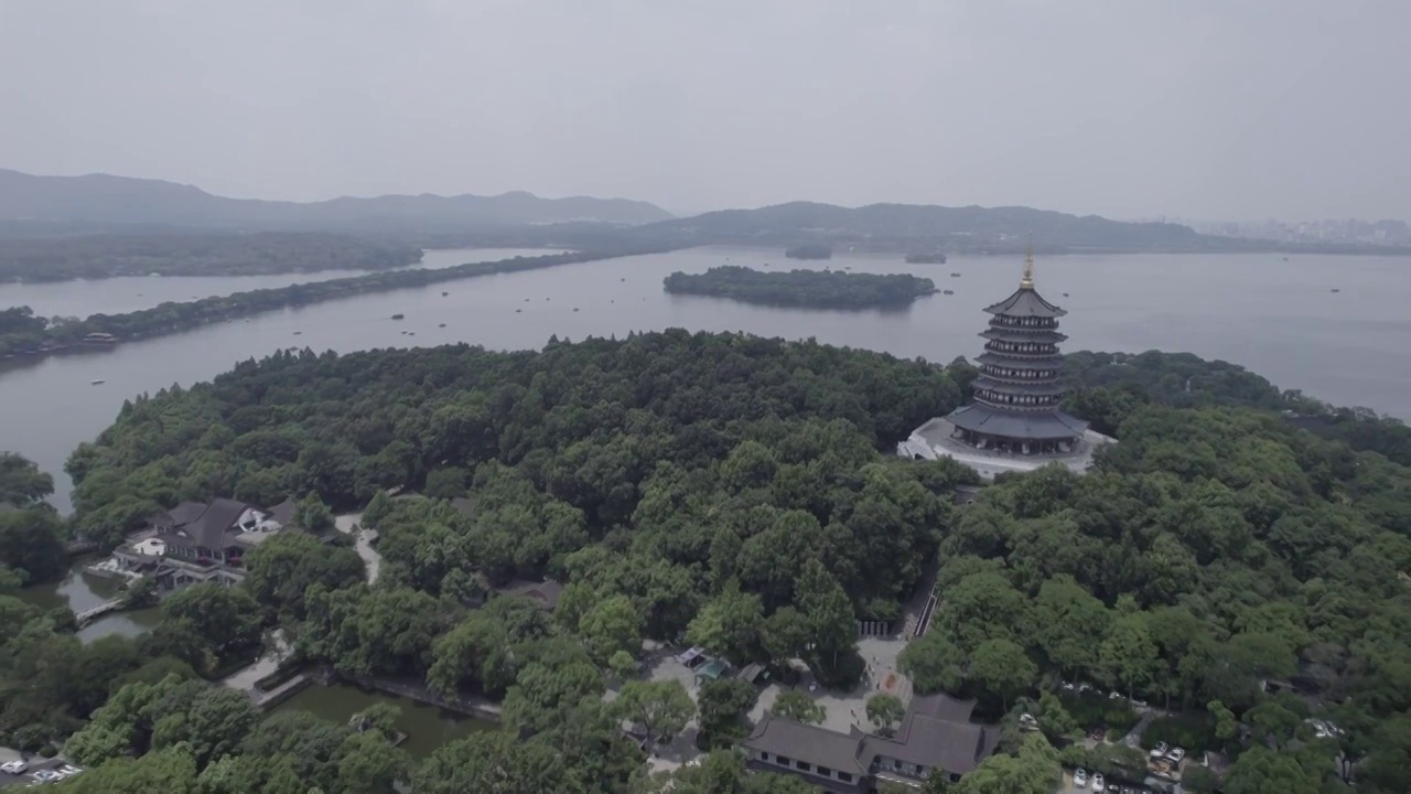 杭州雷峰塔视频素材