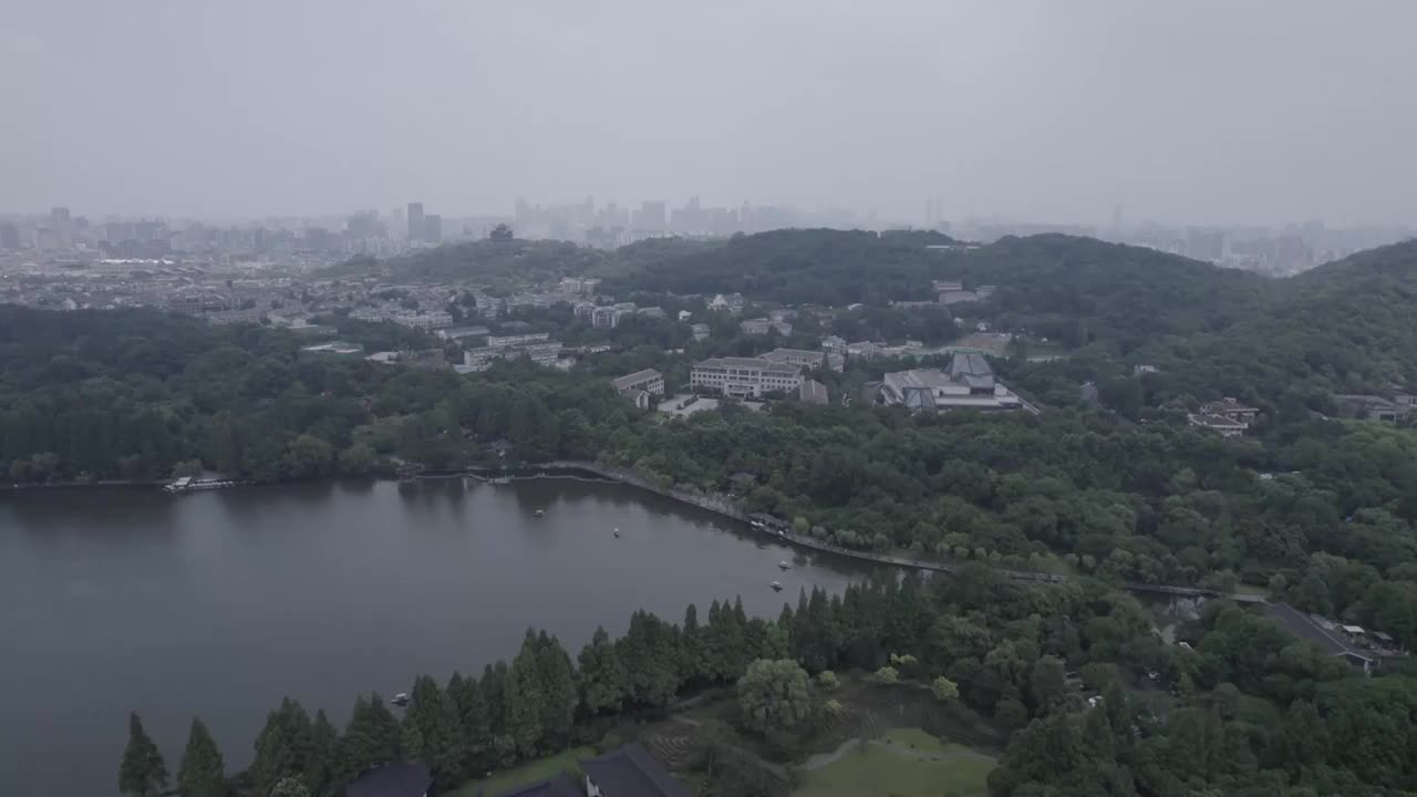 杭州西湖景区视频素材