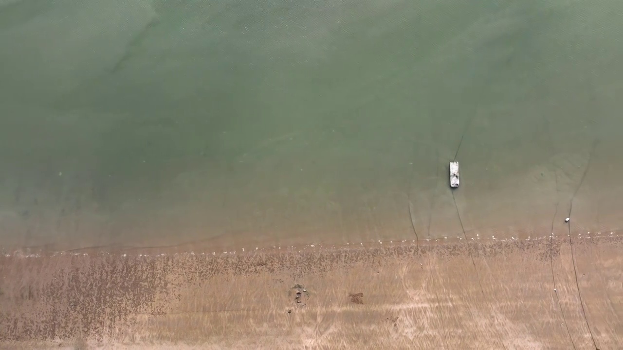 福建漳州港海岸公园沙滩视频素材