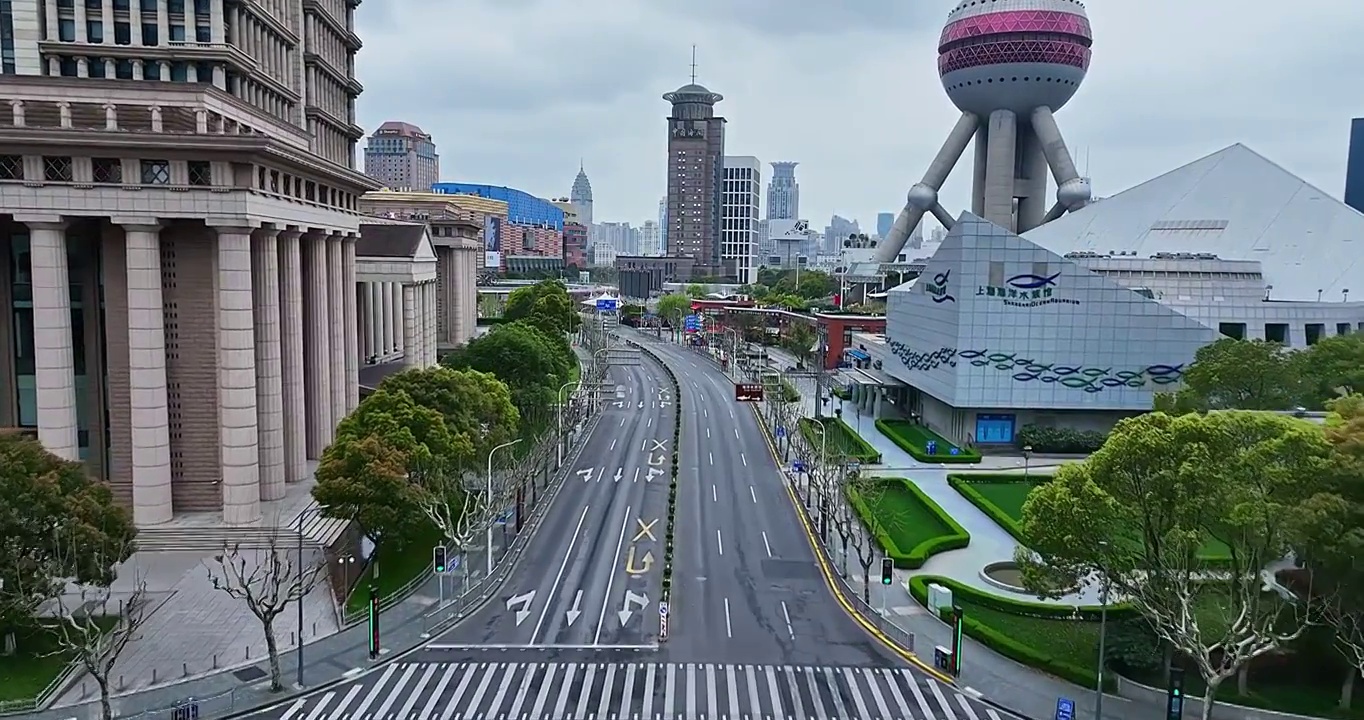 上海空城素材视频素材