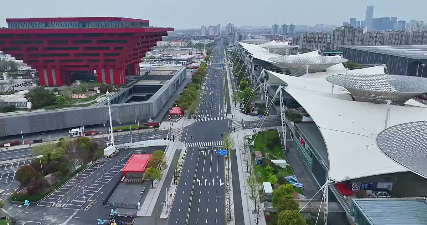 上海空城素材视频下载