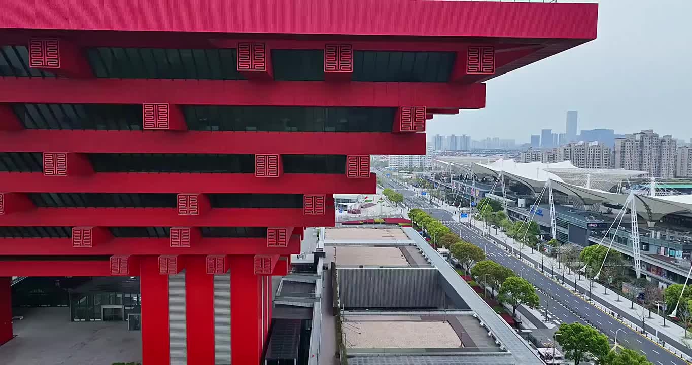 上海空城素材视频下载