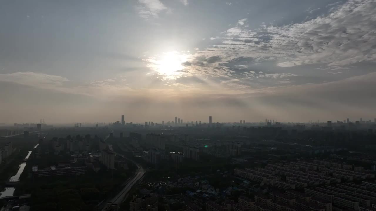 上海空城素材视频下载