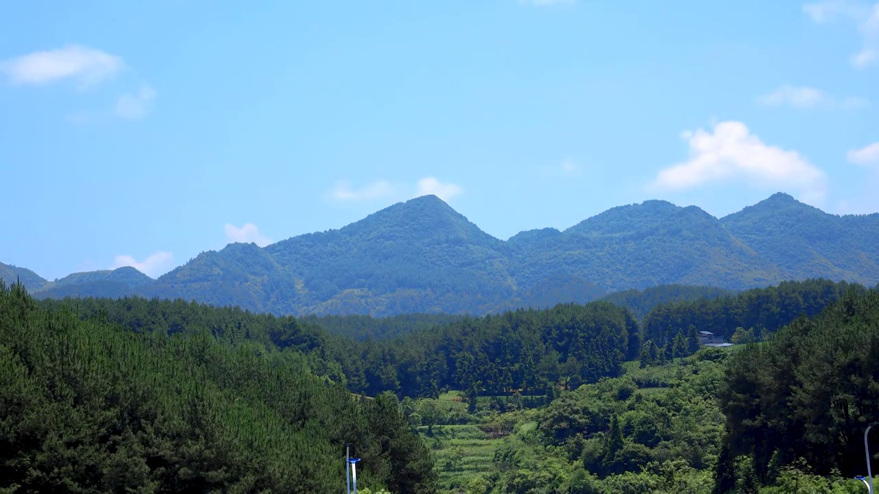 遵义群山延时视频素材