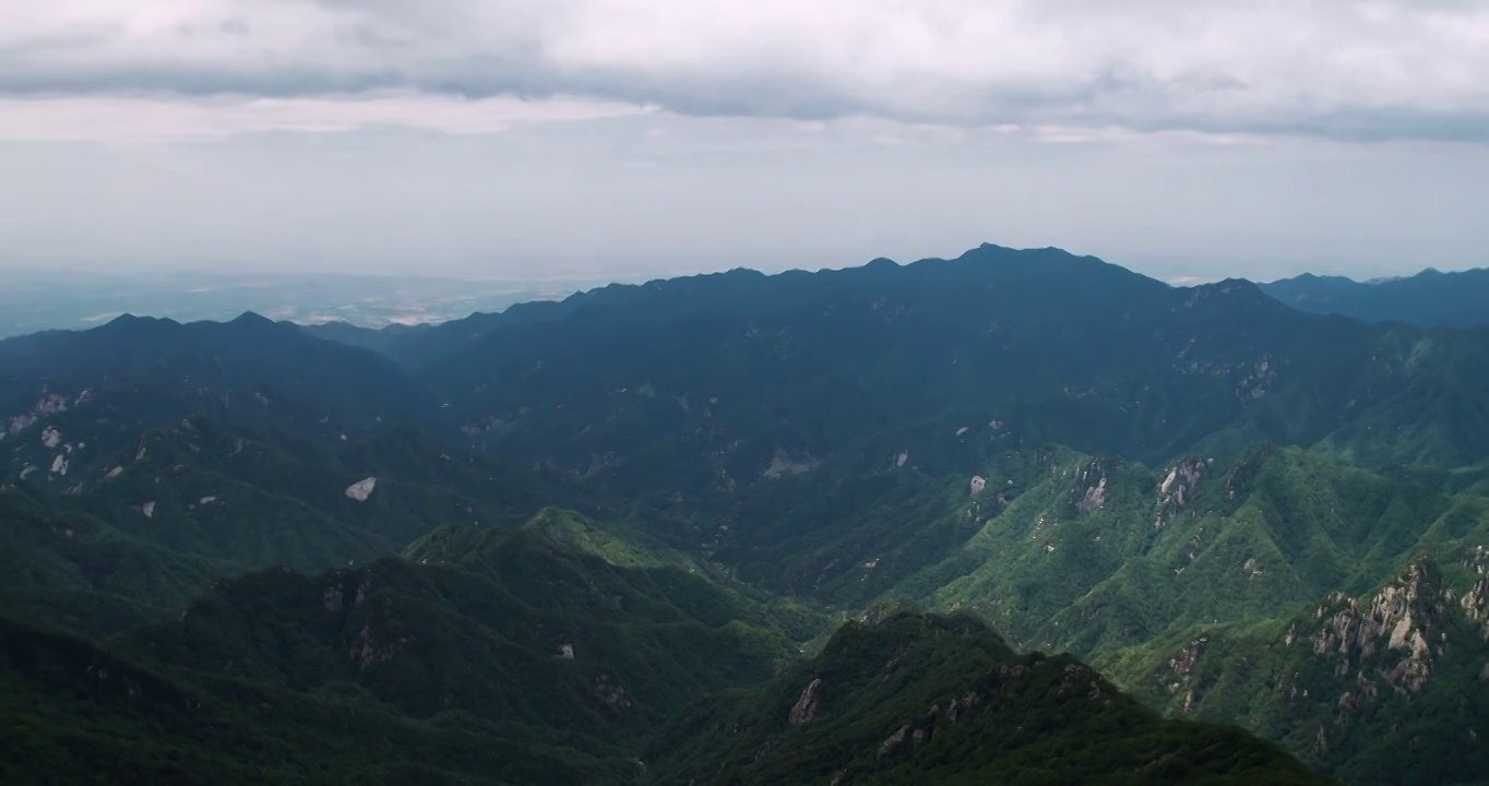 秦岭草链岭视频素材