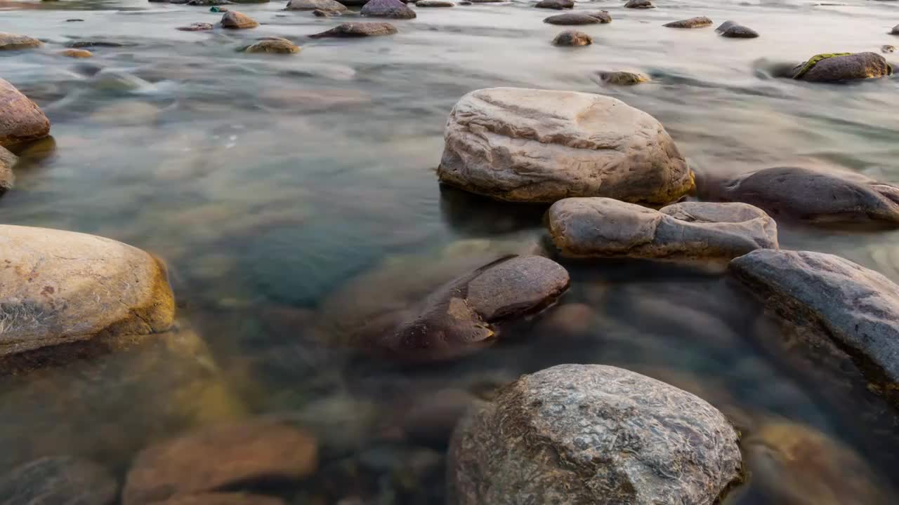 溪流视频素材