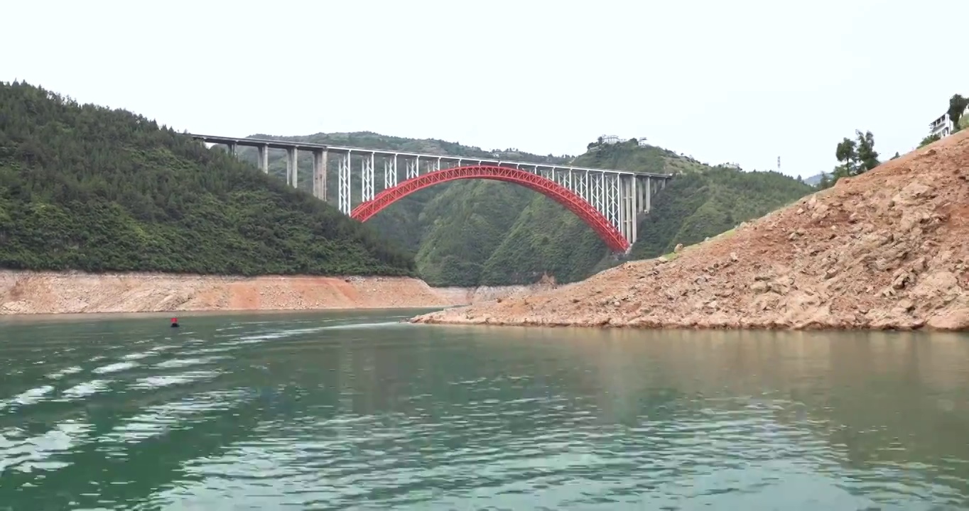 天下绝景国家重点5A级旅游风景区小三峡视频素材