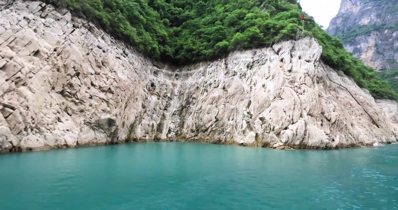 天下绝景国家重点5A级旅游风景区小三峡视频素材