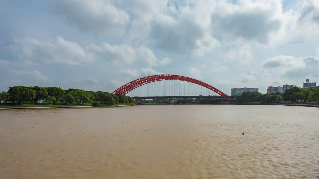 东莞水道特大桥延时风光视频素材