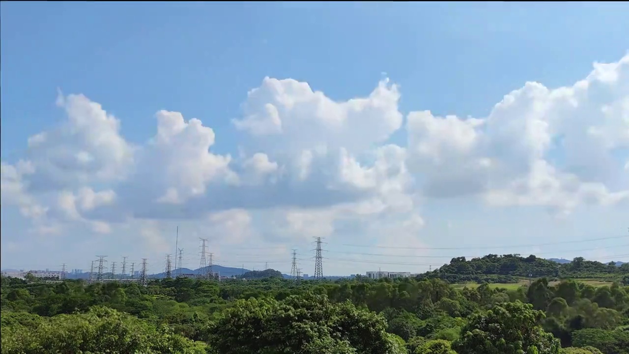 深圳石岩湖湿地公园视频素材