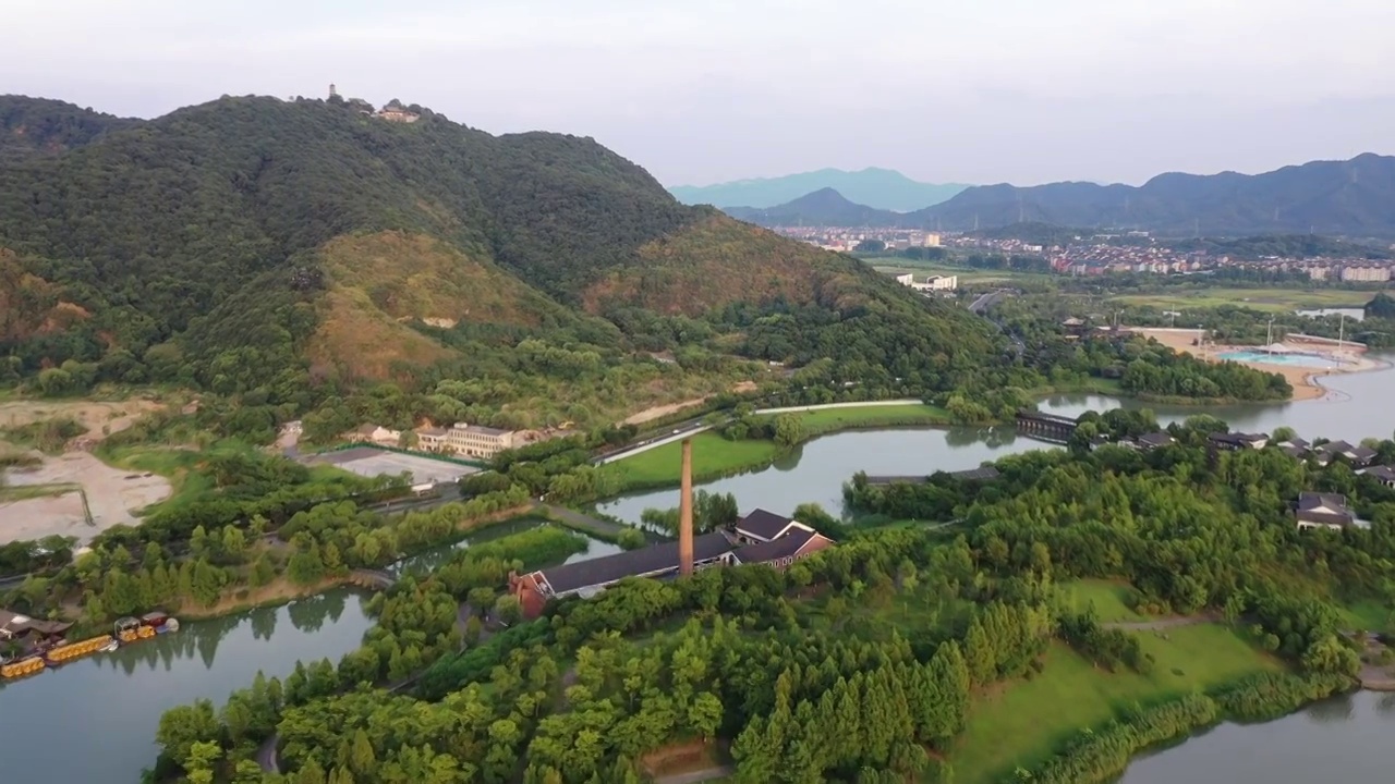 湘湖玛雅岛视频素材