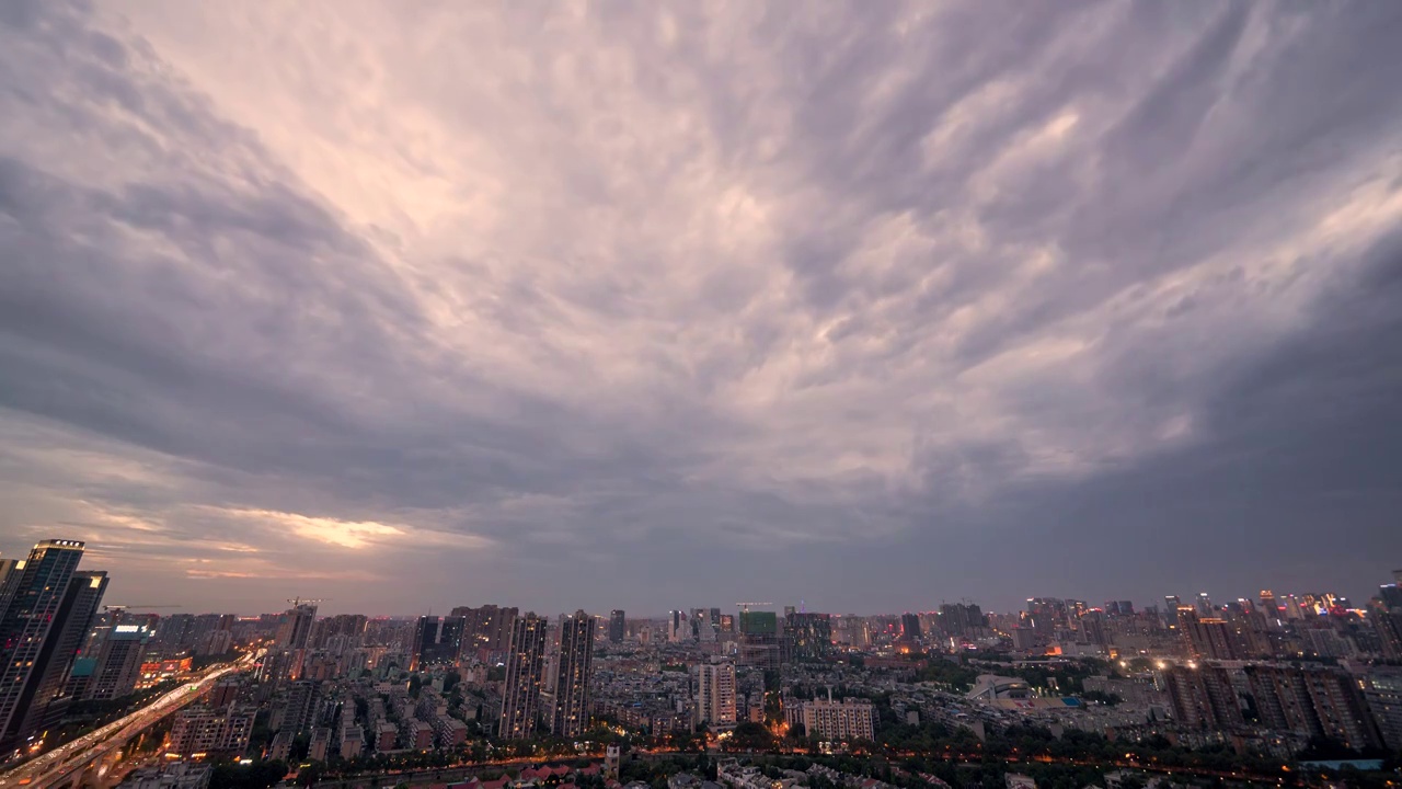 成都夜景视频素材