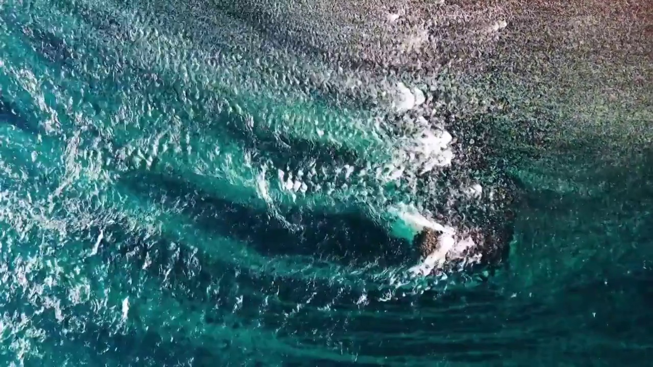 自然峡谷森林河流视频素材