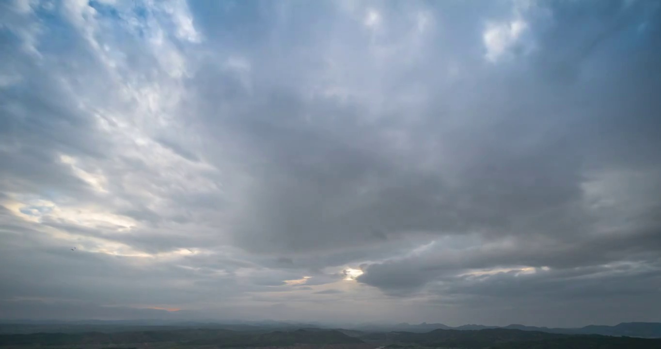 天空多变的去延时视频素材