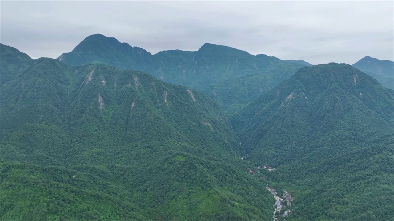 崇州市九龙沟视频素材