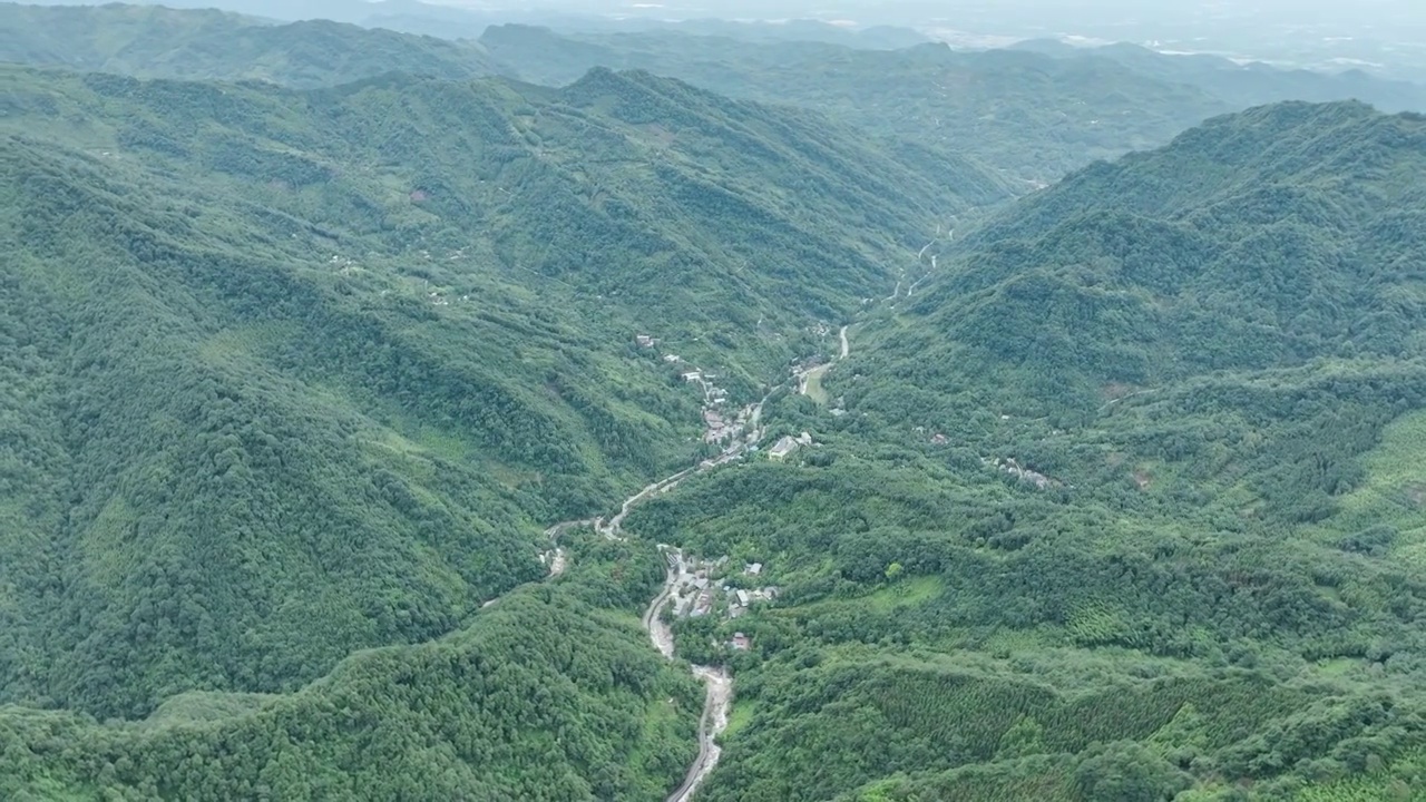 崇州市九龙沟视频素材