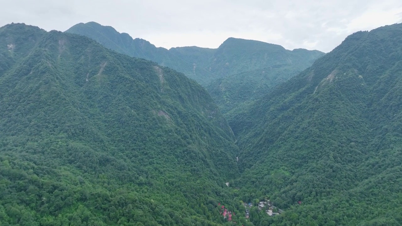 崇州市九龙沟视频素材