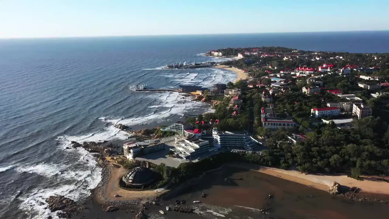 河北省秦皇岛北戴河风光视频视频素材