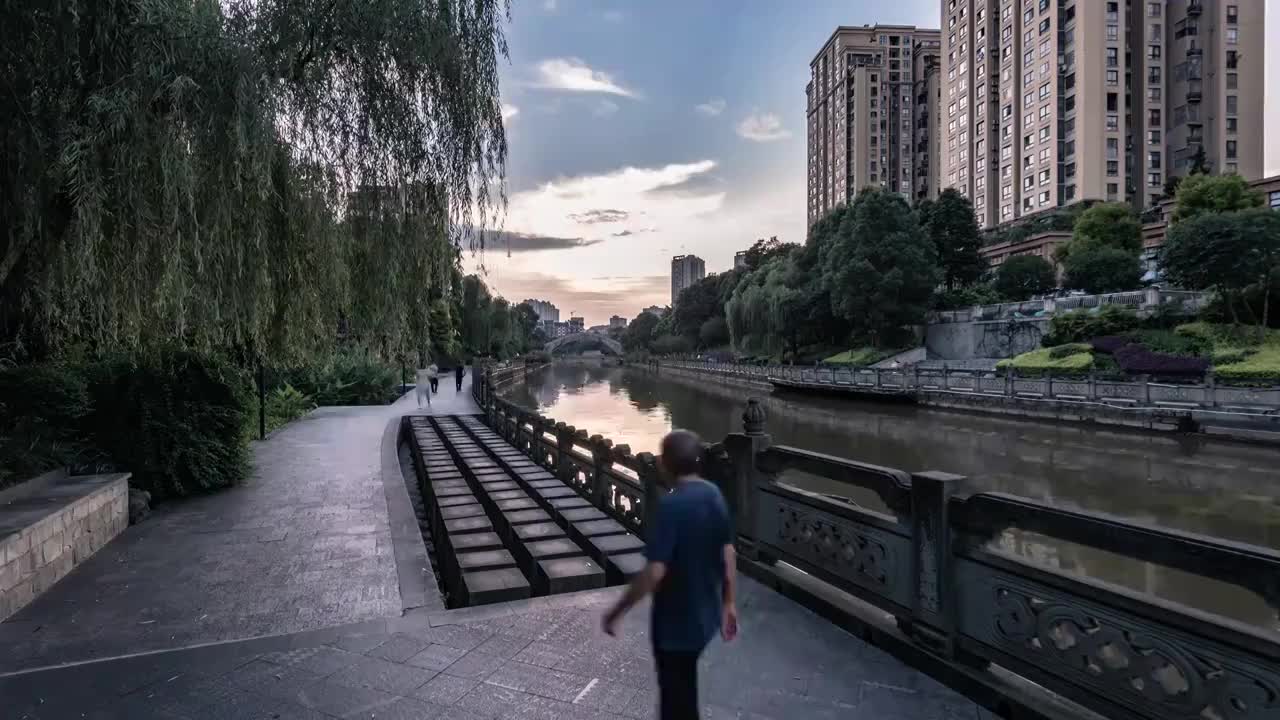 荣昌区荣峰河之夏（重庆）视频素材