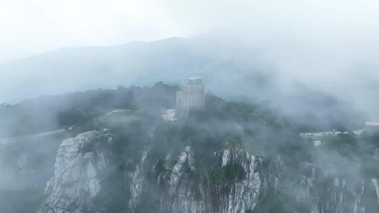 安徽六安天堂寨风景区风光视频素材