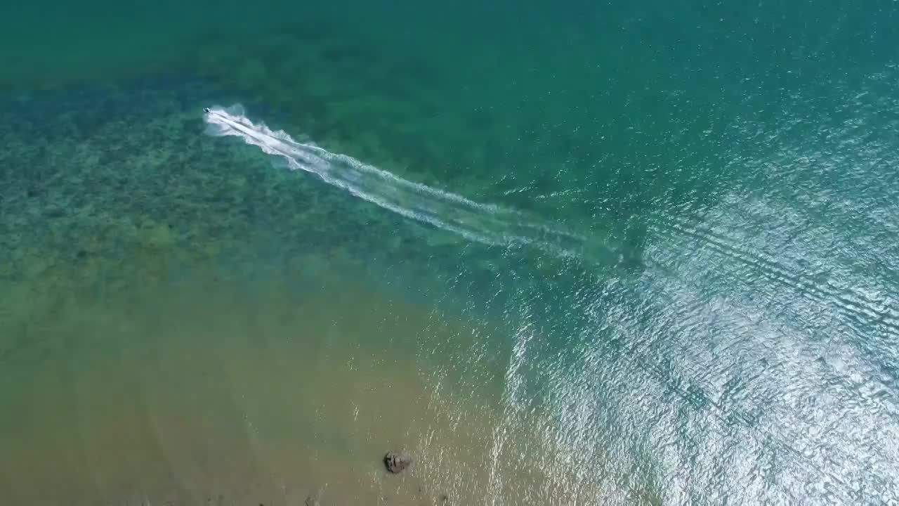 广西北海涠洲岛旅游风光航拍视频素材