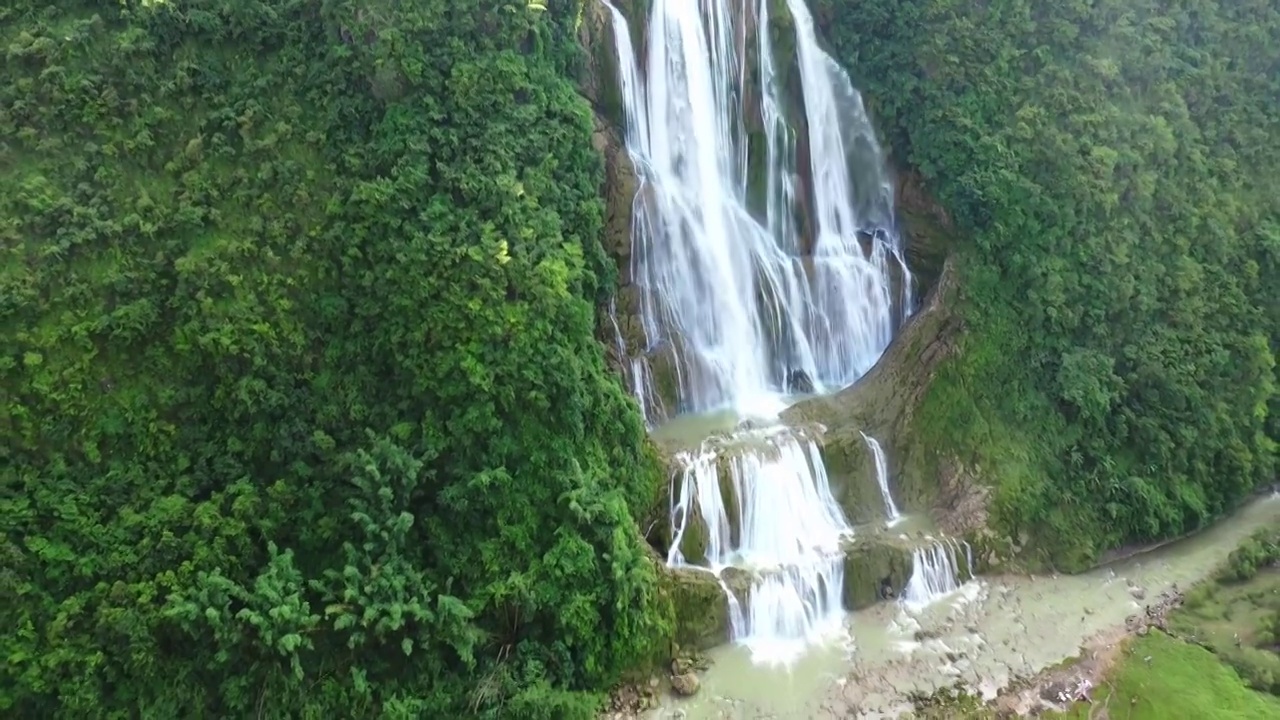 安顺黔西南关岭坝陵河风光视频素材