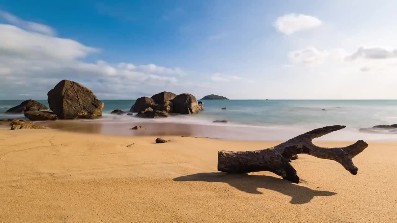 海南萬寧石梅灣2视频素材