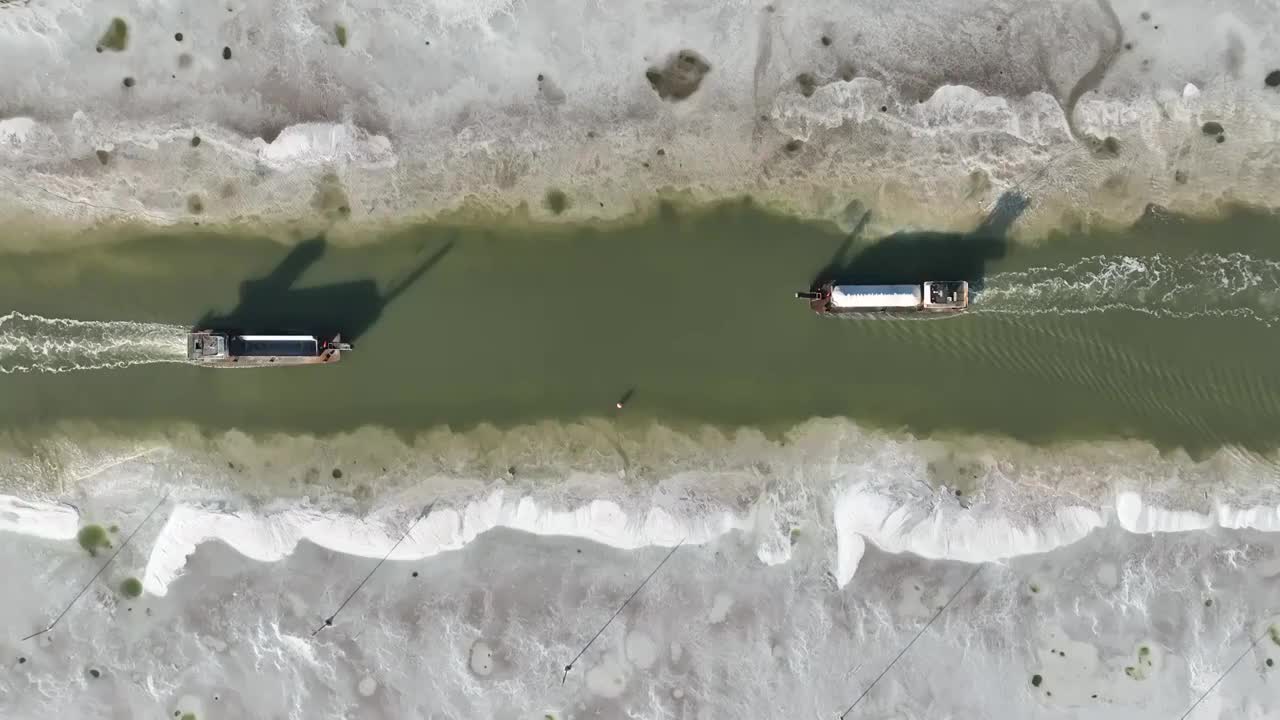 青海茶卡盐湖视频素材