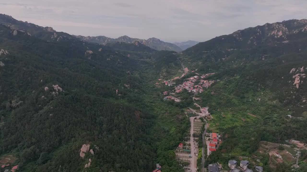 崂山北九水视频素材