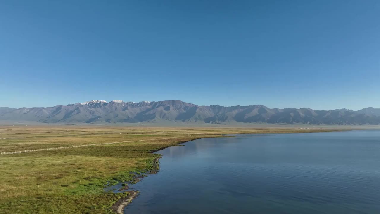 新疆赛里木湖景区视频素材