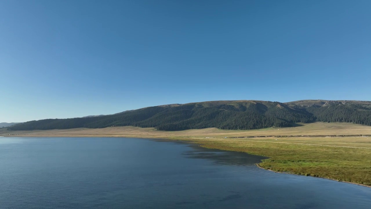 新疆赛里木湖景区视频素材