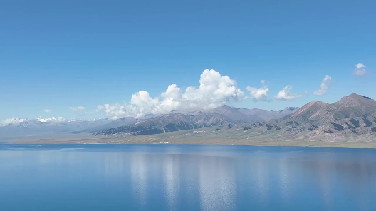 新疆赛里木湖景区视频素材