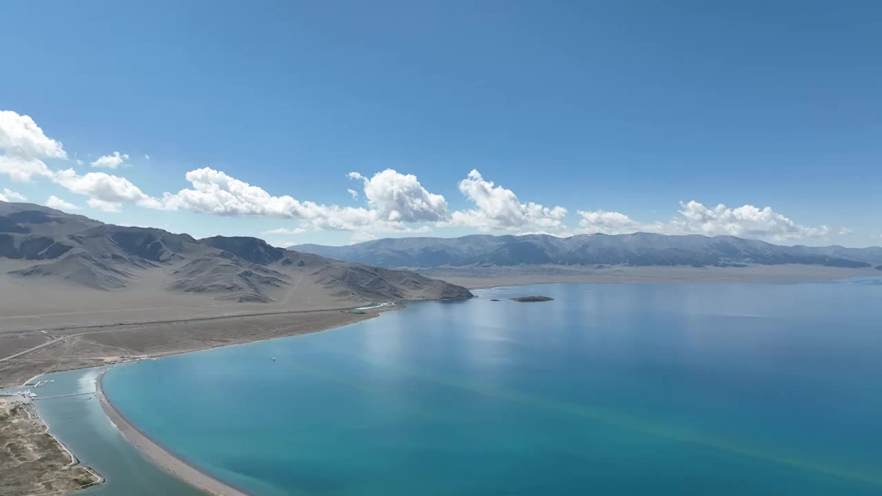 新疆赛里木湖景区视频素材