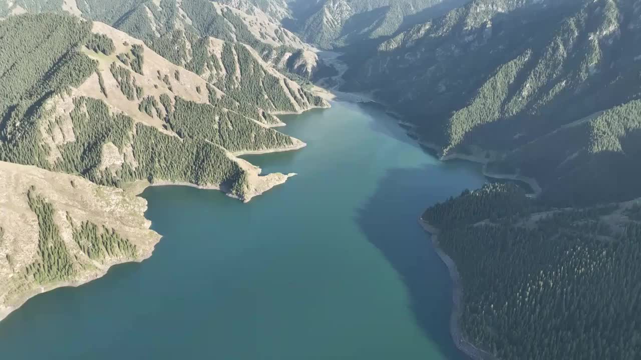 新疆天山天池视频素材