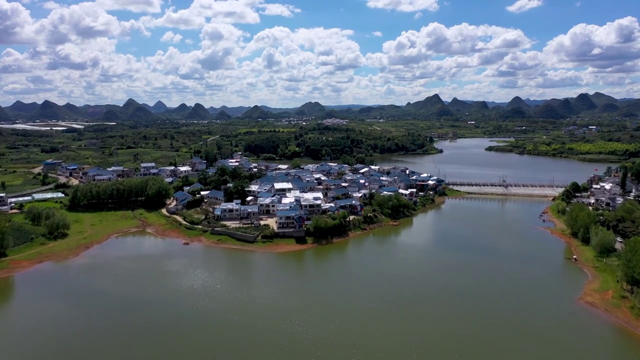 贵州红枫湖视频素材