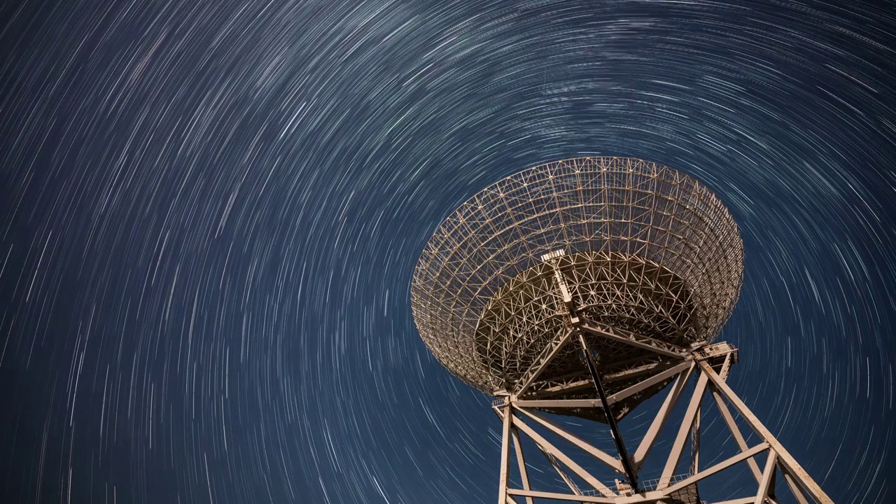 天文台星空视频素材