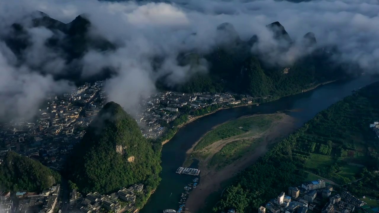 仙境阳朔3视频素材