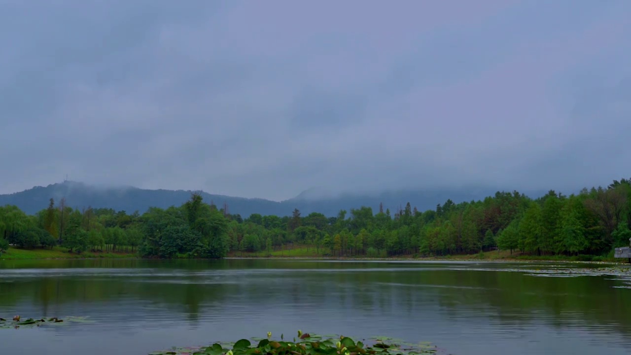 钟山风云视频素材