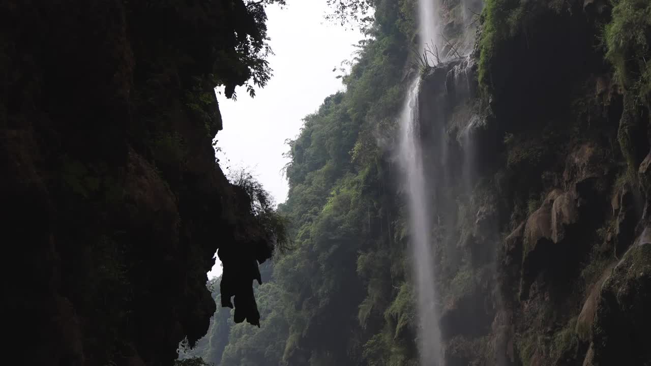 贵州黔西南马岭河大峡谷瀑布视频素材