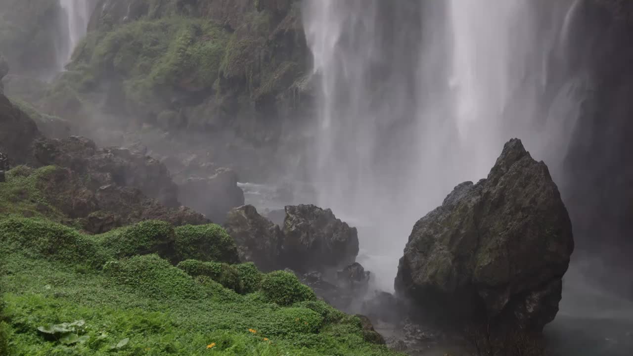 贵州黔西南马岭河大峡谷瀑布视频素材