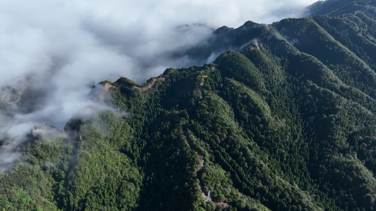 康养胜地湖北利川佛宝山风光视频素材