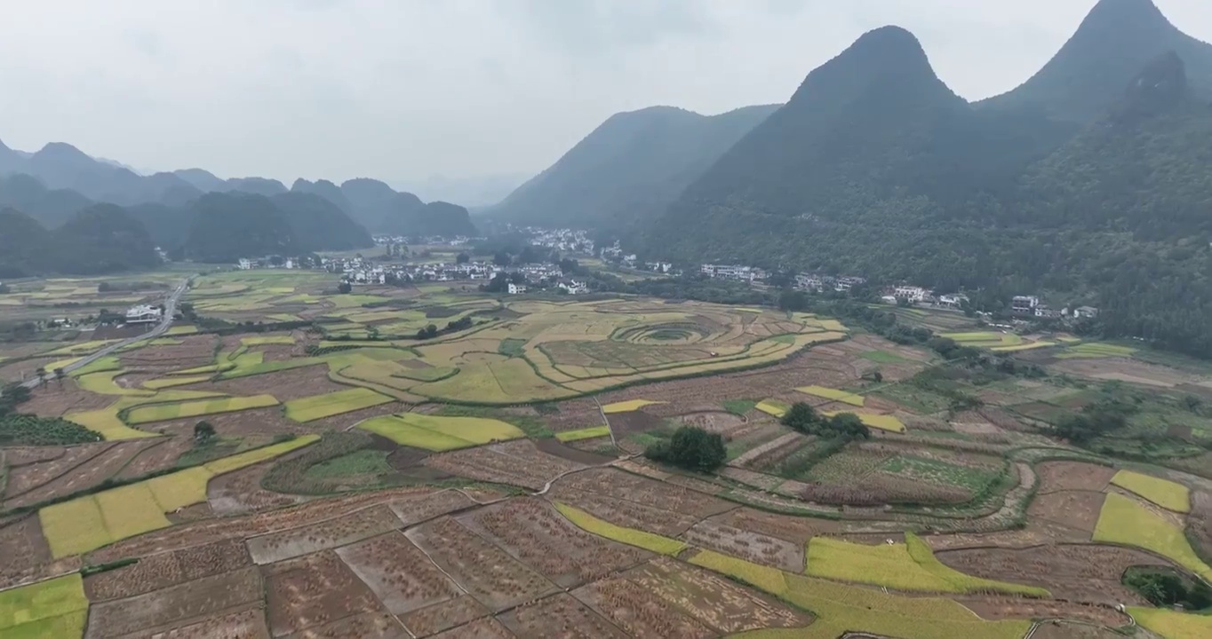 贵州黔西南兴义万峰林航拍视频素材