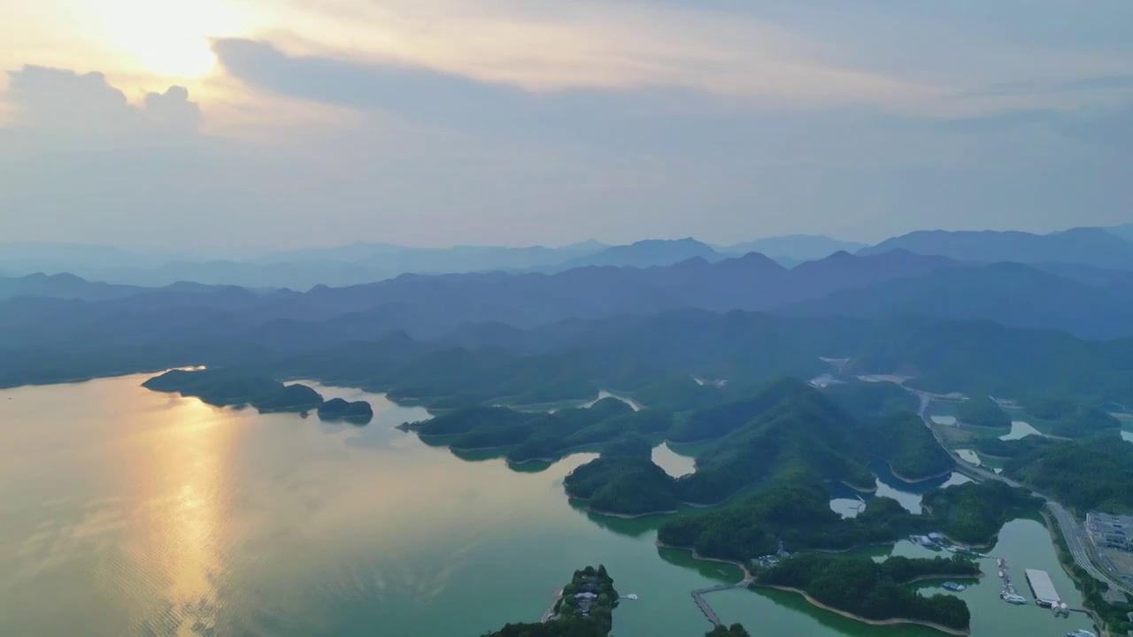 千岛湖风光视频素材