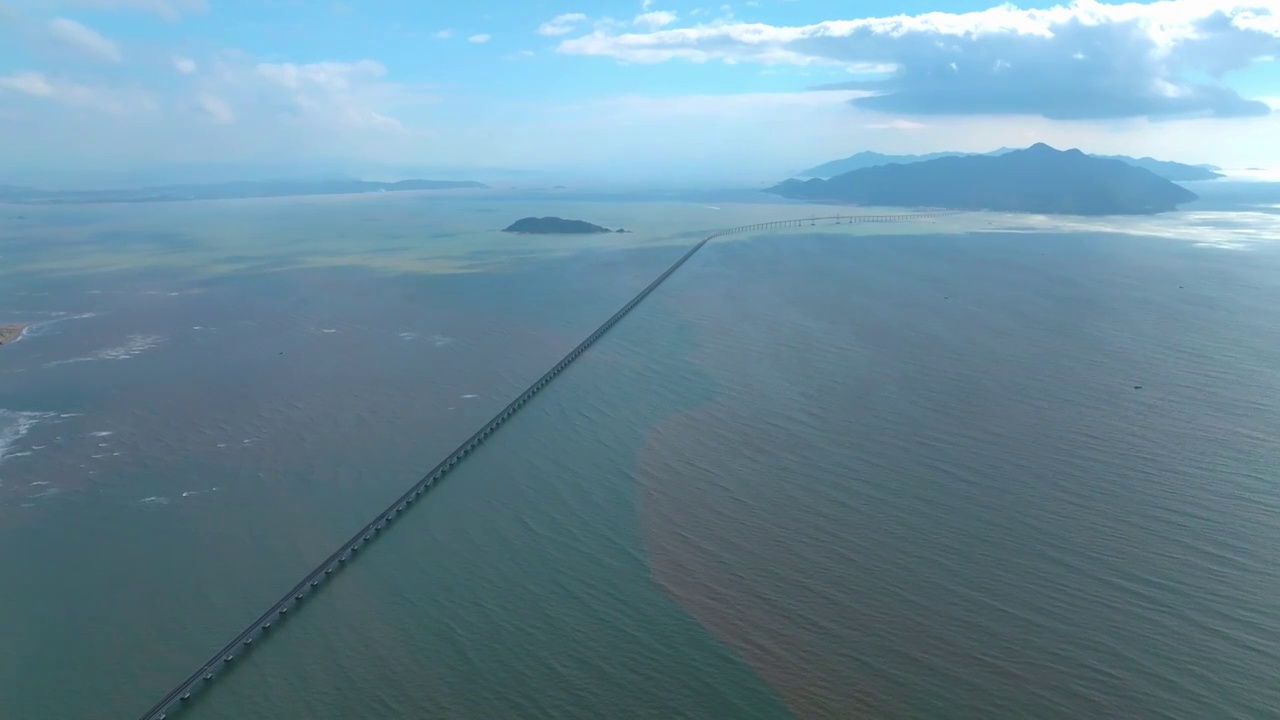 莱芜半岛海滩视频素材