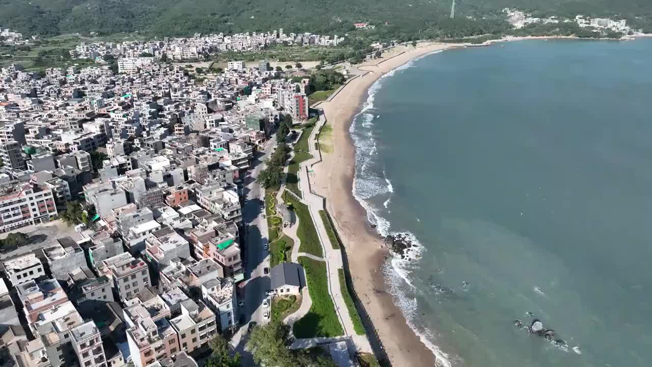 广东省汕头市南澳县宋井风景区航拍视频素材