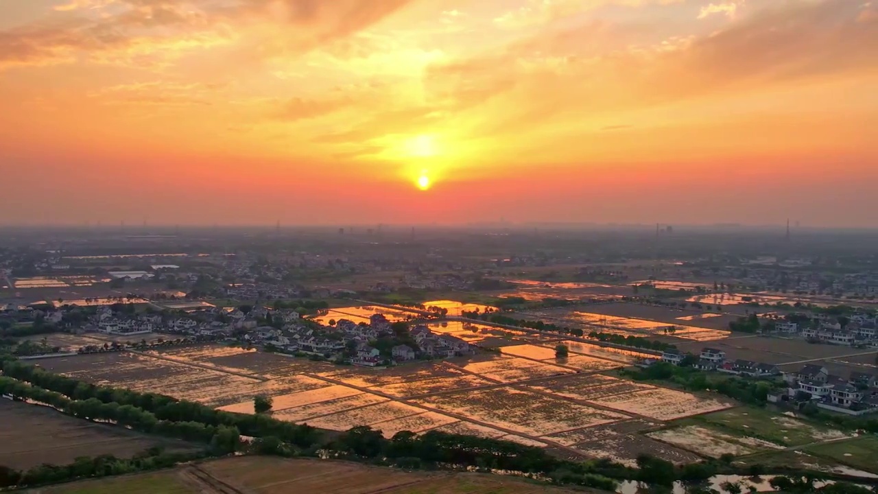 乡村夕阳视频下载