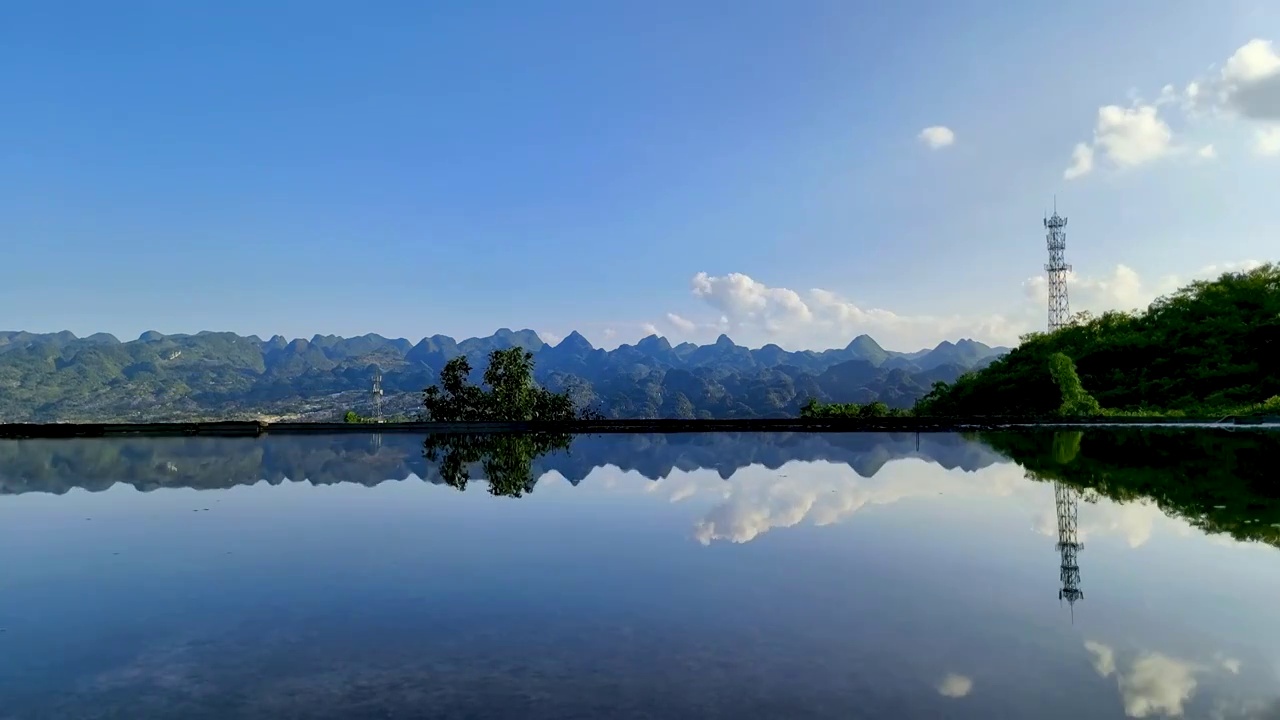 贵州花江大峡谷景区延时摄影视频素材