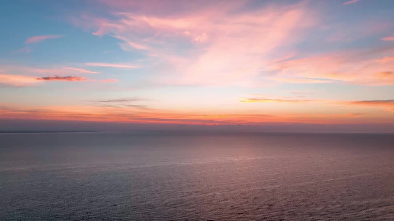 青海湖日出视频素材